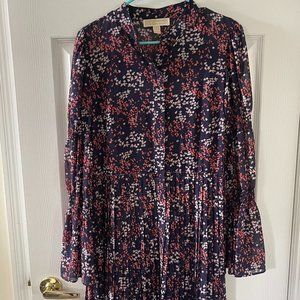 Michael Kors Floral Shirt Dress